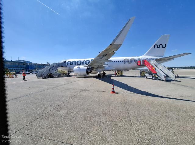 Unser Flugzeug nach Rhodos