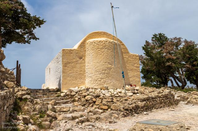 Kapelle Agios Panteleimon im Castle of Monolithos
