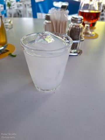 Heute gabs mal einen Ouzo