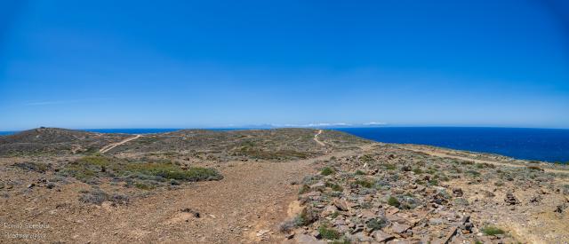 Kap Prasonisi - da ist die südlichste Spitze der Insel Rhodos